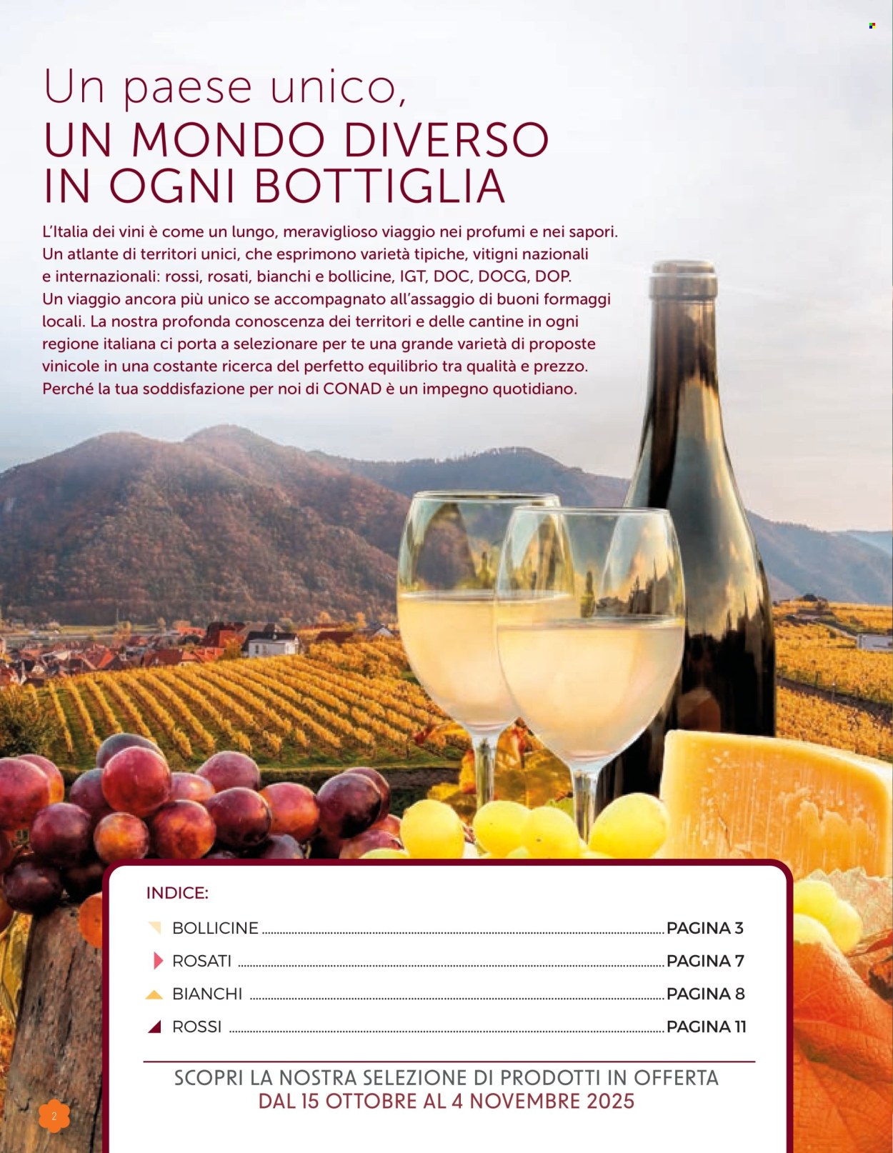 Volantino Conad - 15/10/2025 - 4/11/2025. Pagina 2
