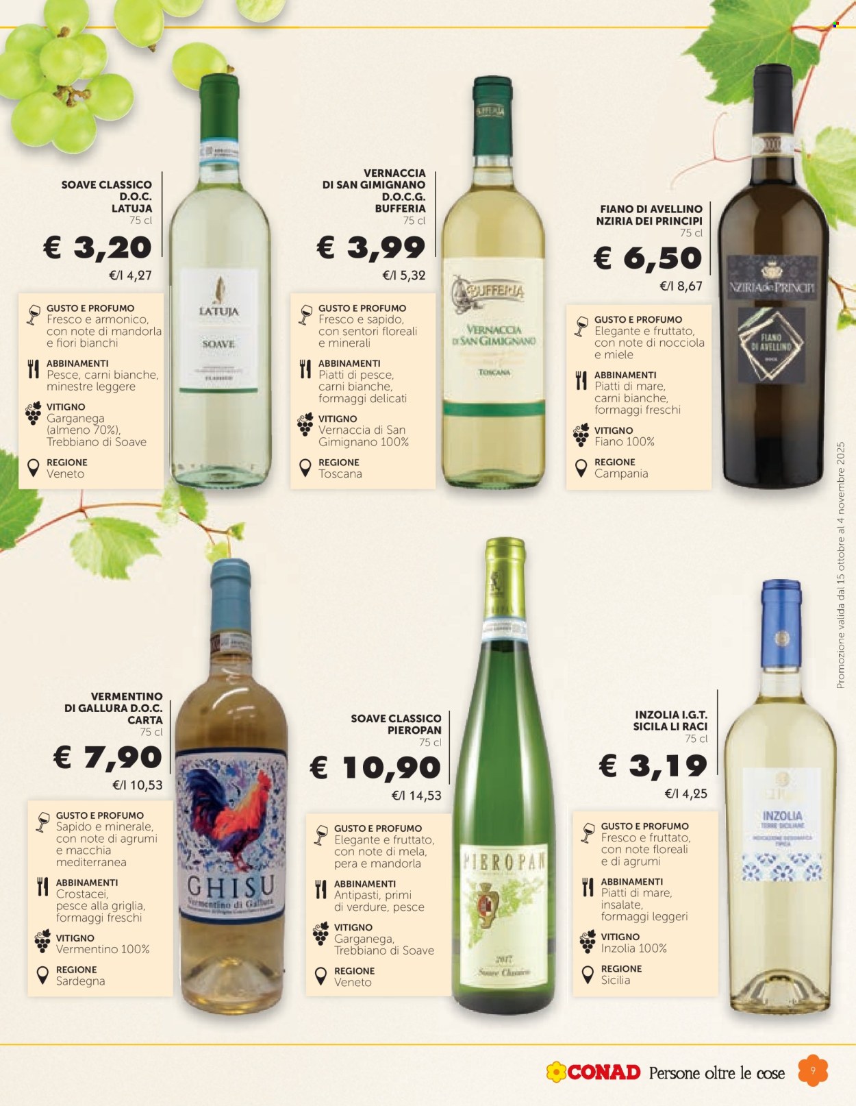 Volantino Conad - 15/10/2025 - 4/11/2025. Pagina 9