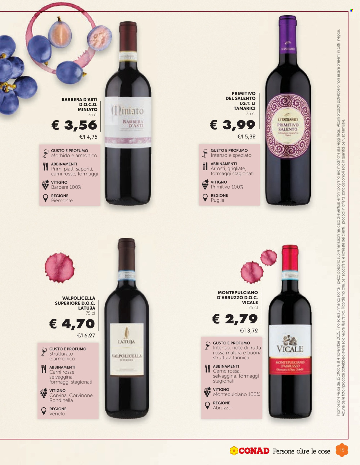 Volantino Conad - 15/10/2025 - 4/11/2025. Pagina 15