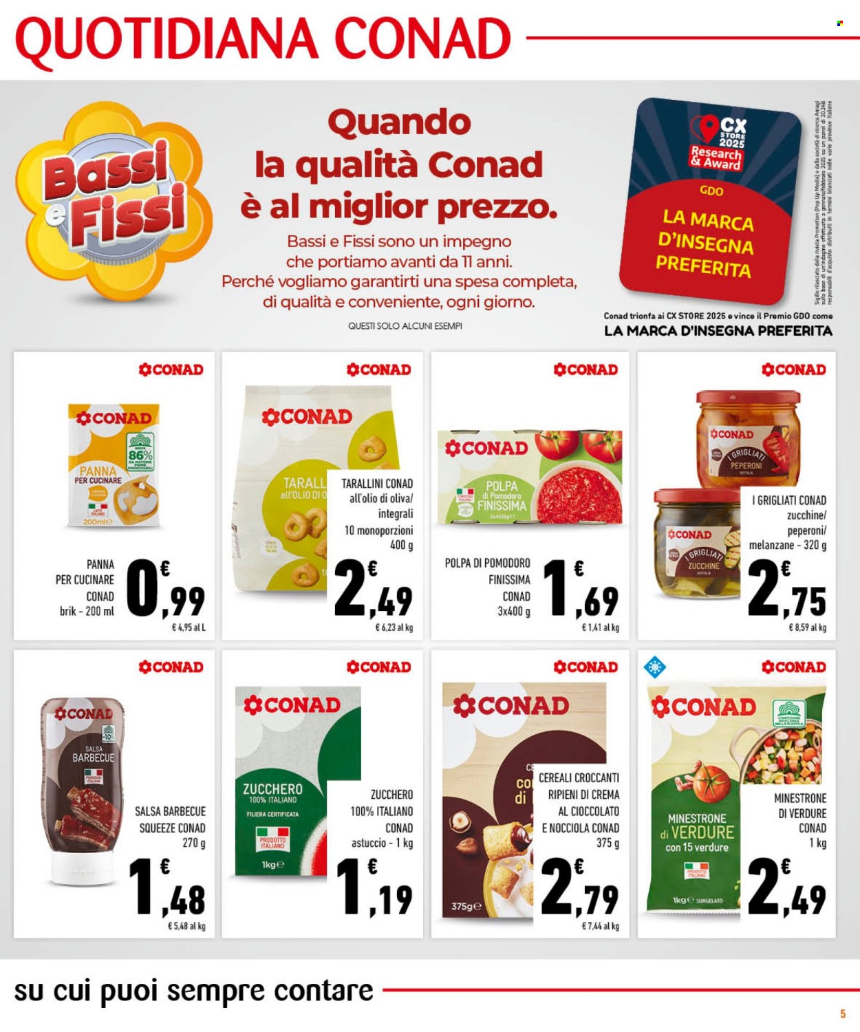 Volantino Conad - 29/10/2025 - 4/11/2025. Pagina 5