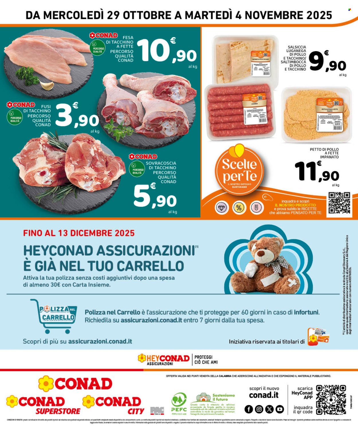 Volantino Conad - 29/10/2025 - 4/11/2025. Pagina 8