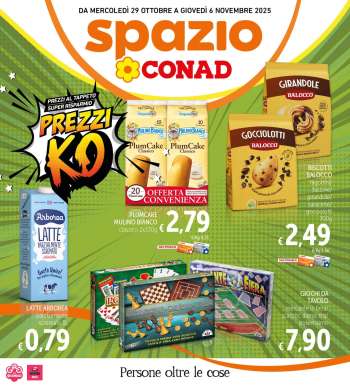 Volantino Spazio Conad - 29/10/2025 - 6/11/2025.