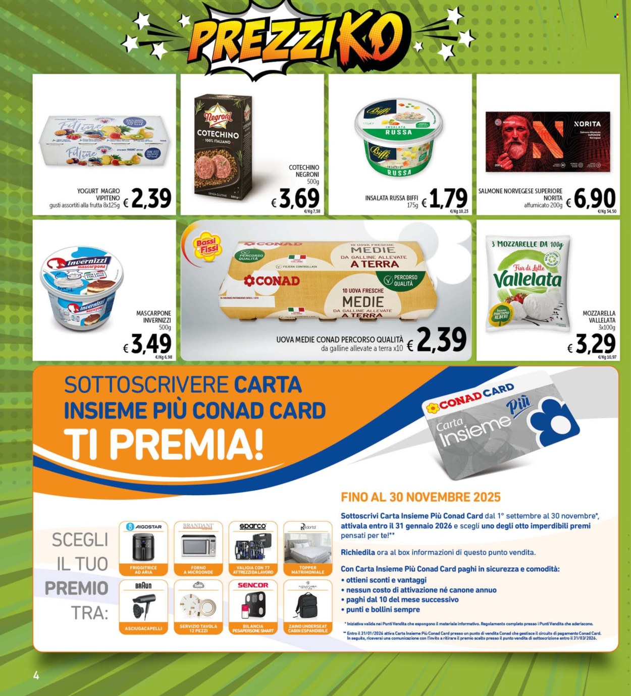 Volantino Spazio Conad - 29/10/2025 - 6/11/2025. Pagina 4
