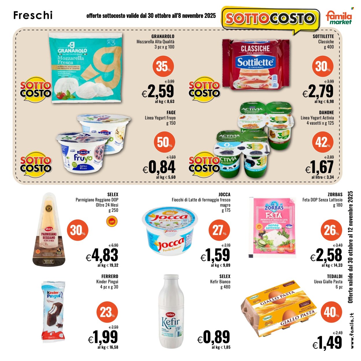 Volantino Famila - 30/10/2025 - 12/11/2025. Pagina 3