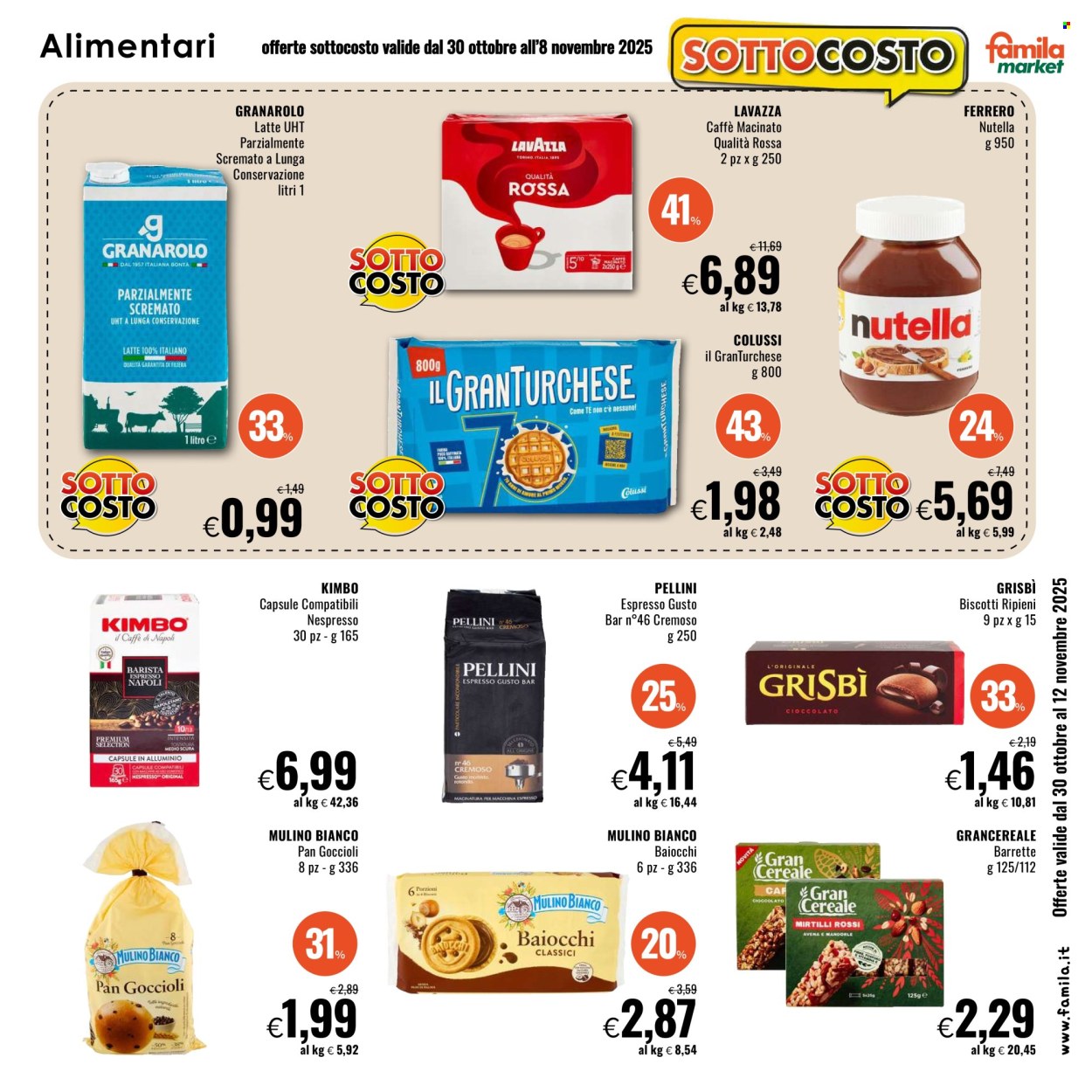 Volantino Famila - 30/10/2025 - 12/11/2025. Pagina 5