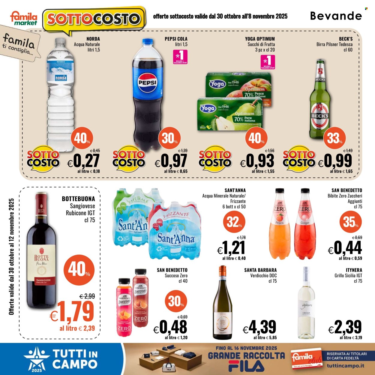 Volantino Famila - 30/10/2025 - 12/11/2025. Pagina 8