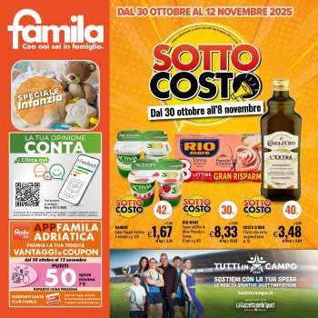 Volantino Famila - 30/10/2025 - 12/11/2025.