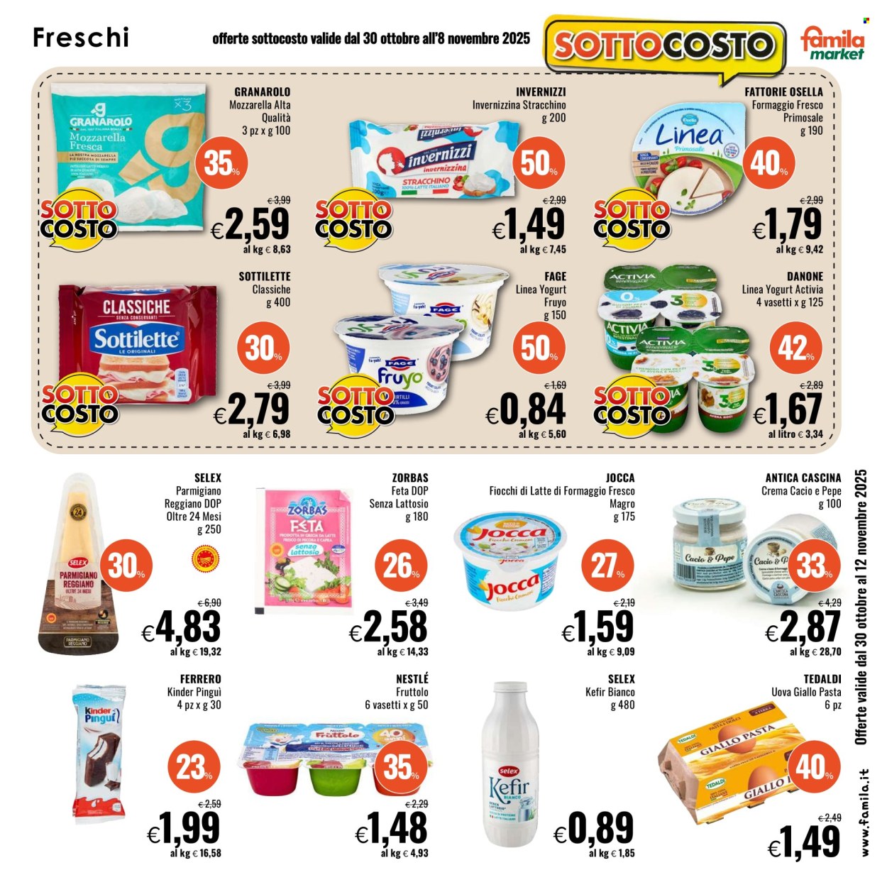 Volantino Famila - 30/10/2025 - 12/11/2025. Pagina 3