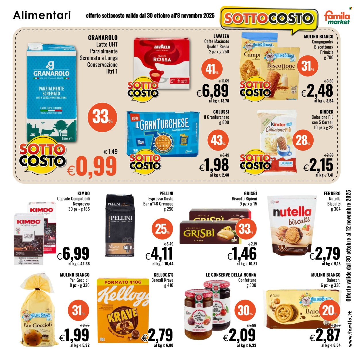 Volantino Famila - 30/10/2025 - 12/11/2025. Pagina 5