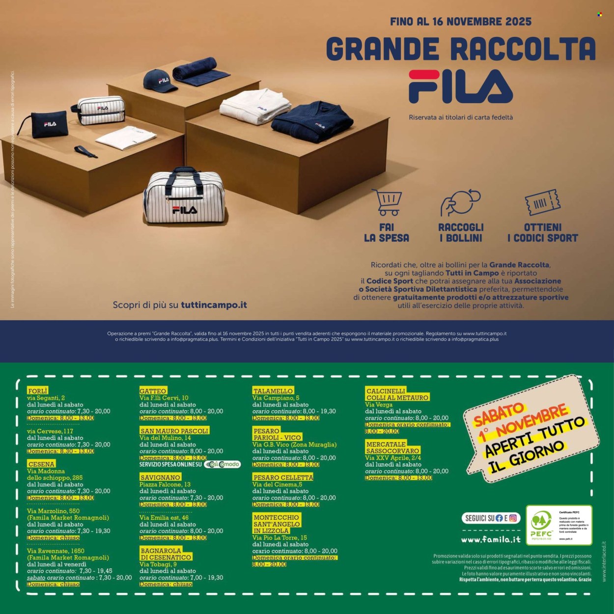 Volantino Famila - 30/10/2025 - 12/11/2025. Pagina 20