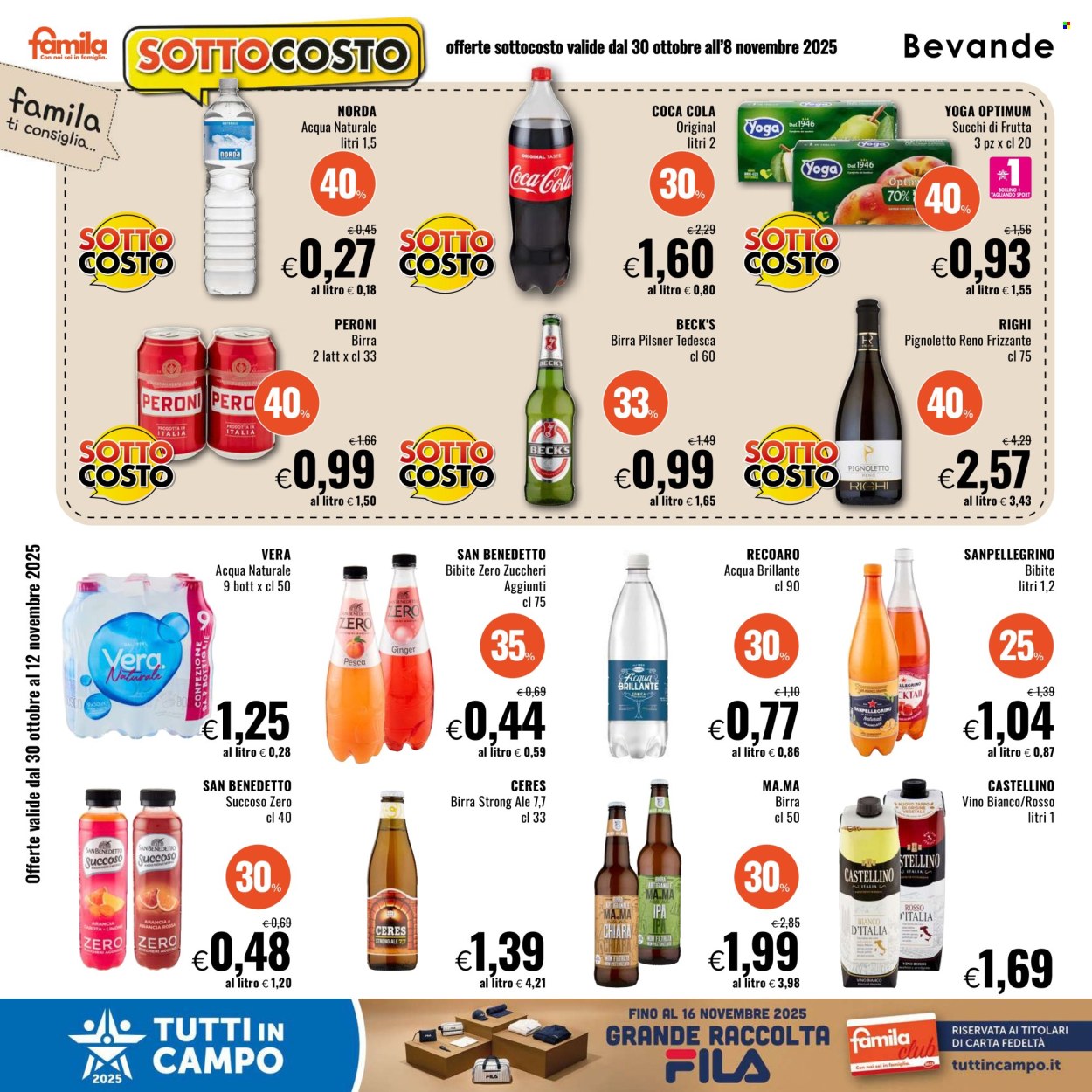 Volantino Famila - 30/10/2025 - 12/11/2025. Pagina 8