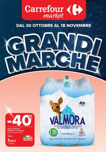 Volantino Carrefour - 30/10/2025 - 18/11/2025.