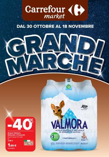 Volantino Carrefour - 30/10/2025 - 18/11/2025.