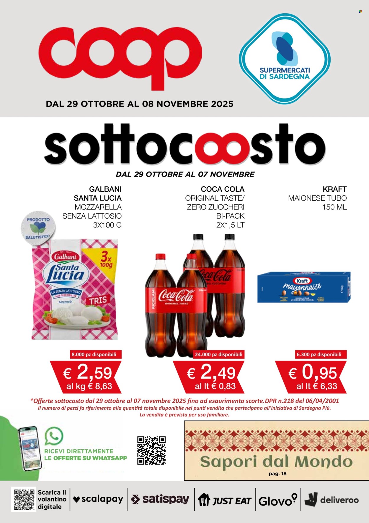 Volantino Coop - 29/10/2025 - 8/11/2025. Pagina 1