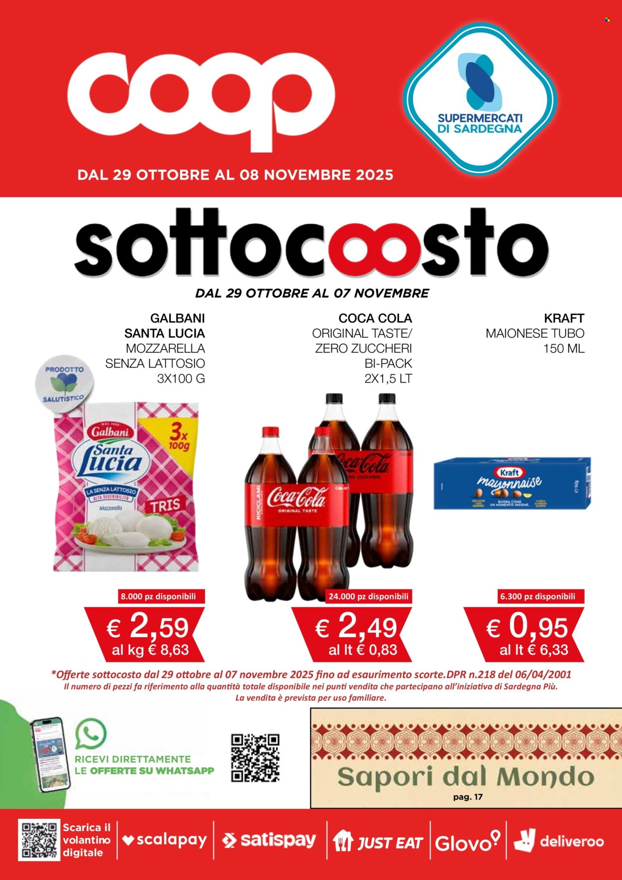 Volantino Coop - 29/10/2025 - 8/11/2025. Pagina 1