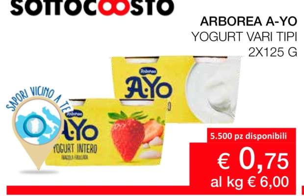 ARBOREA A-YO YOGURT VARI TIPI