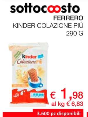 KINDER COLAZIONE PIÙ