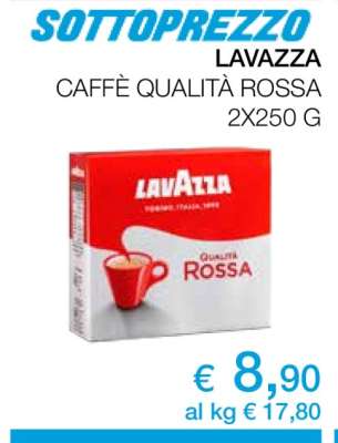 LAVAZZA Caffè Qualità Rossa