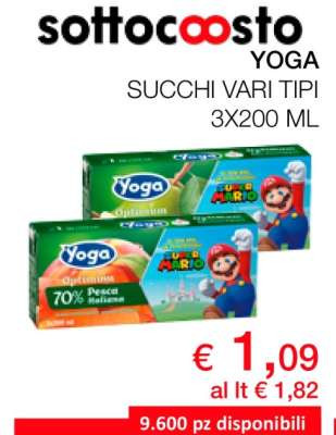 YOGA SUCCHI VARI TIPI 3X200 ML