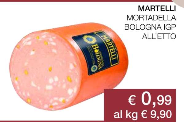 MARTELLI MORTADELLA BOLOGNA IGP