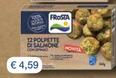 FRoSTA 12 Polpette di Salmone con Spinaci
