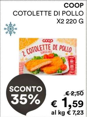 COOP Cotolette di Pollo