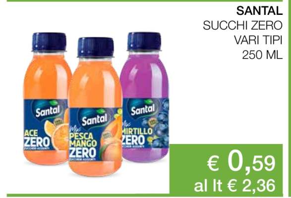 Santal Succhi Zero