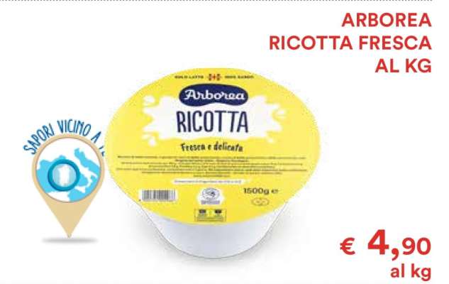 ARBOREA RICOTTA FRESCA AL KG
