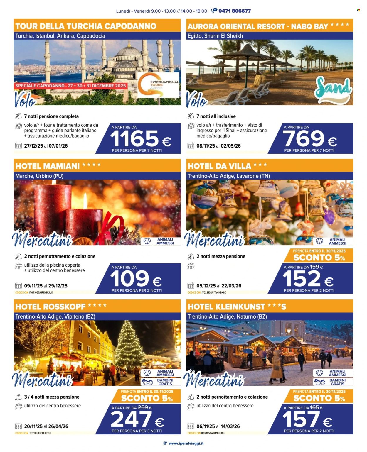 Volantino Iperal - 29/10/2025 - 26/11/2025. Pagina 1