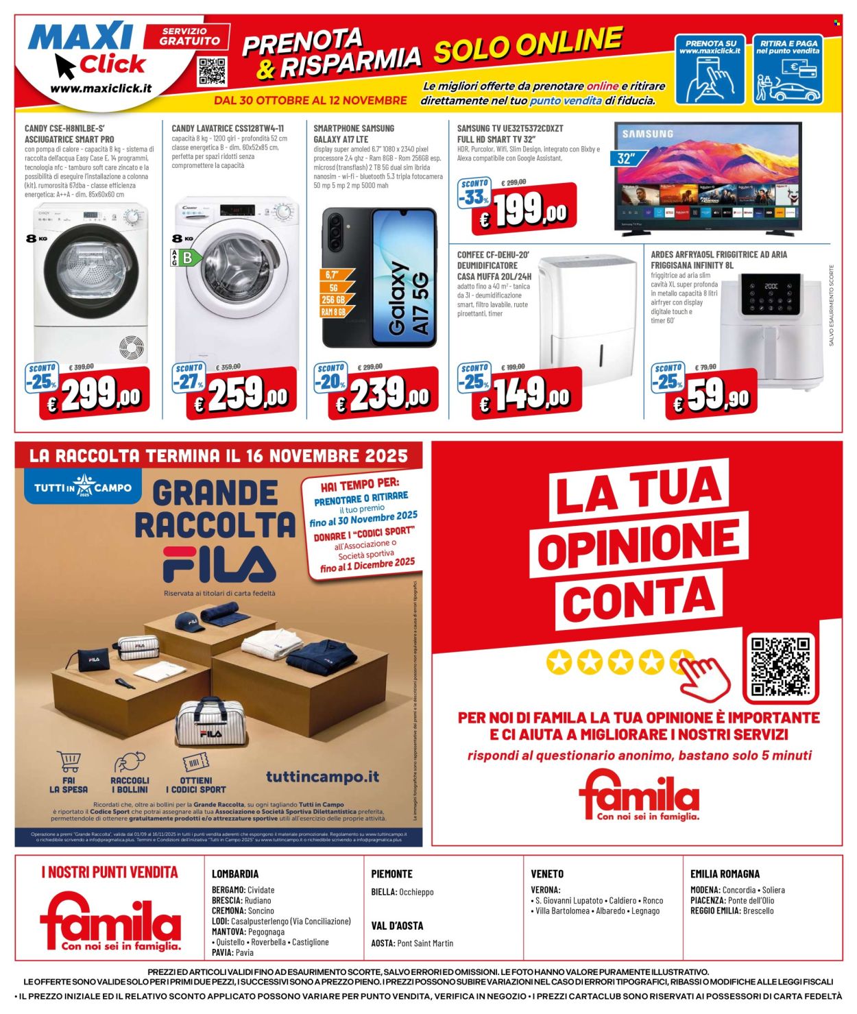 Volantino Famila - 30/10/2025 - 12/11/2025. Pagina 24