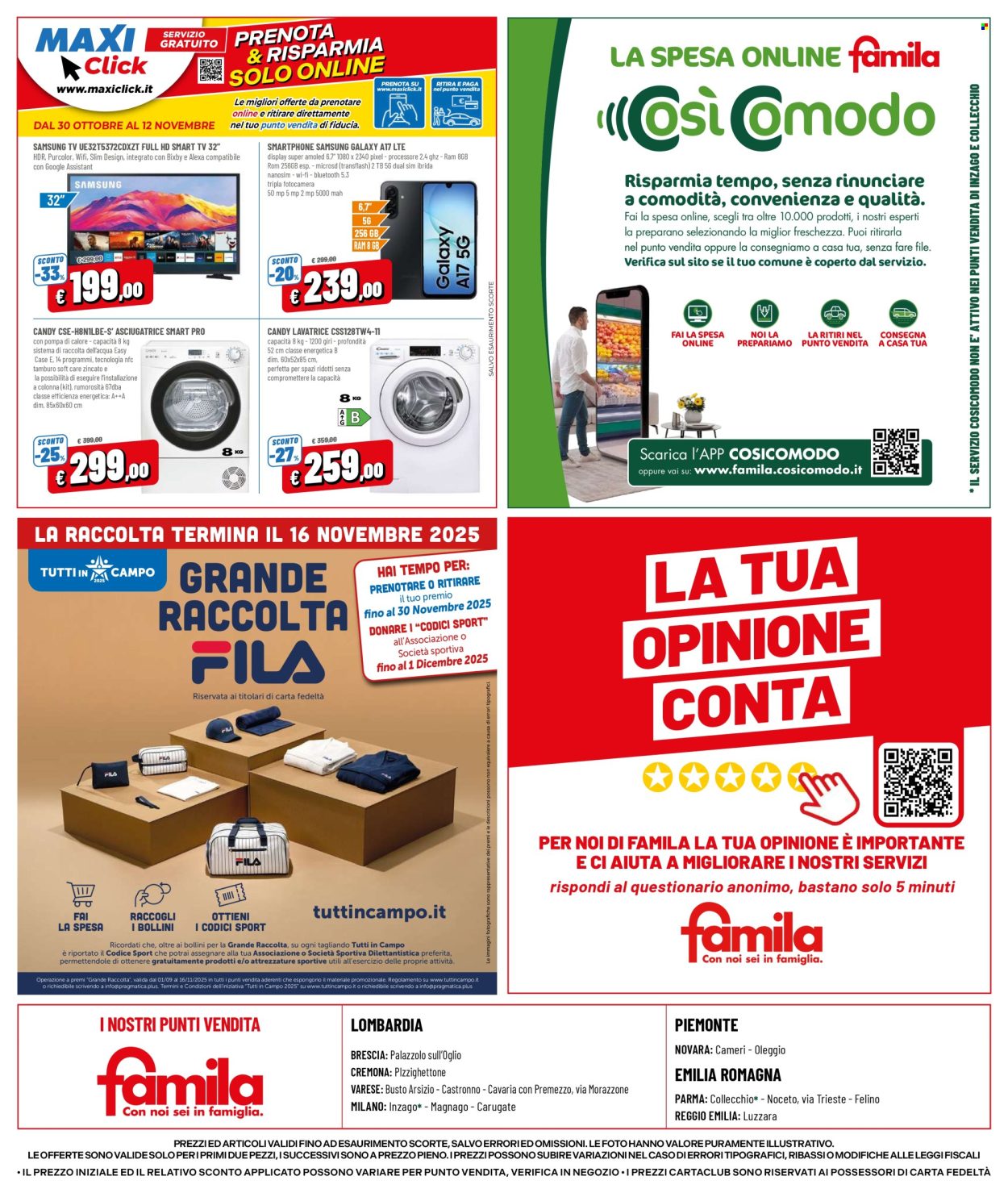 Volantino Famila - 30/10/2025 - 12/11/2025. Pagina 24