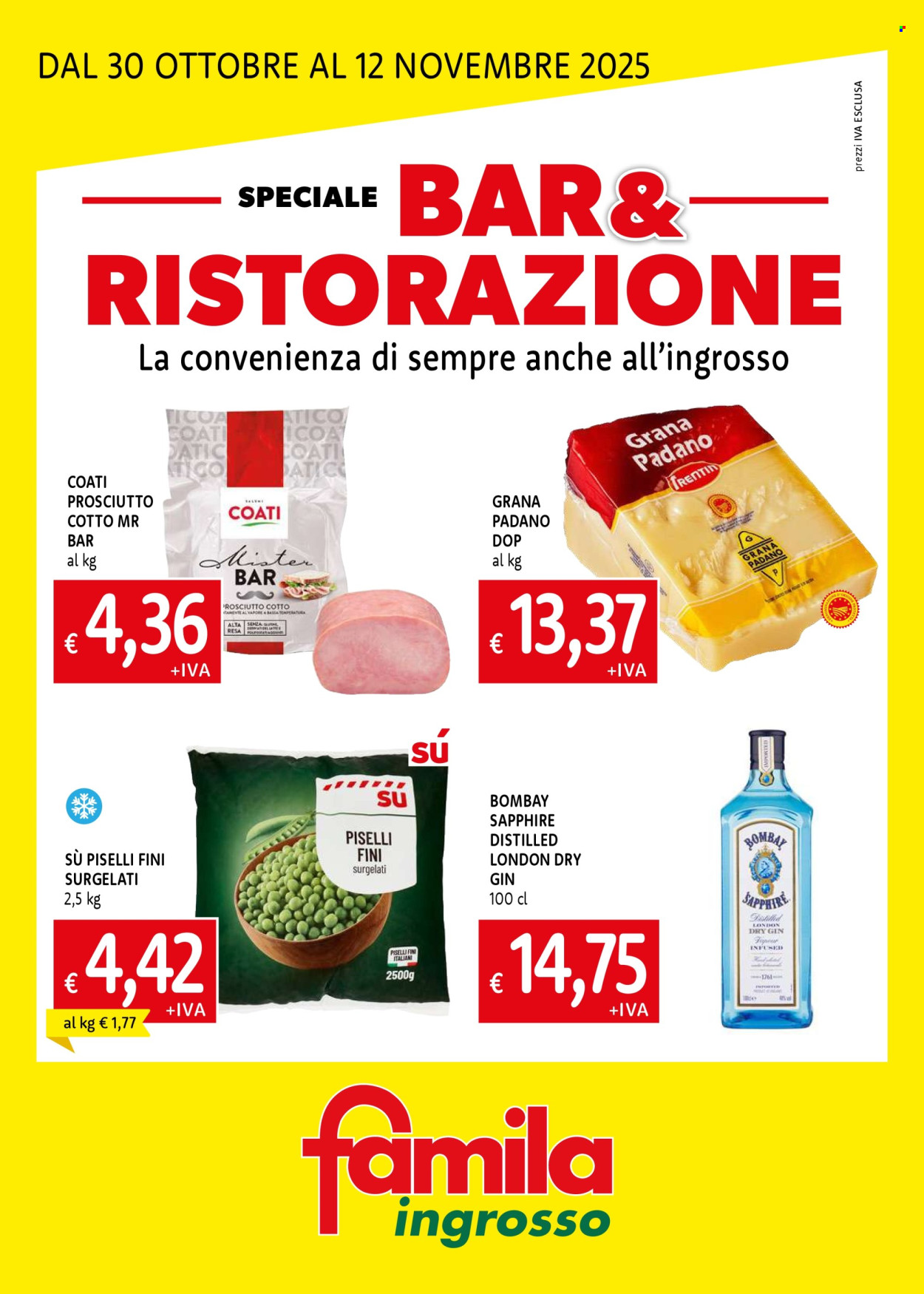 Volantino Famila - 30/10/2025 - 12/11/2025. Pagina 1