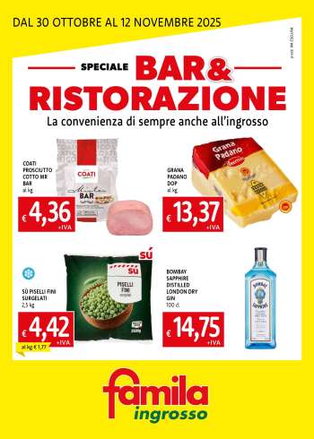 Volantino Famila - 30/10/2025 - 12/11/2025.