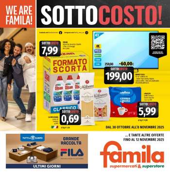 Volantino Famila - 30/10/2025 - 12/11/2025.