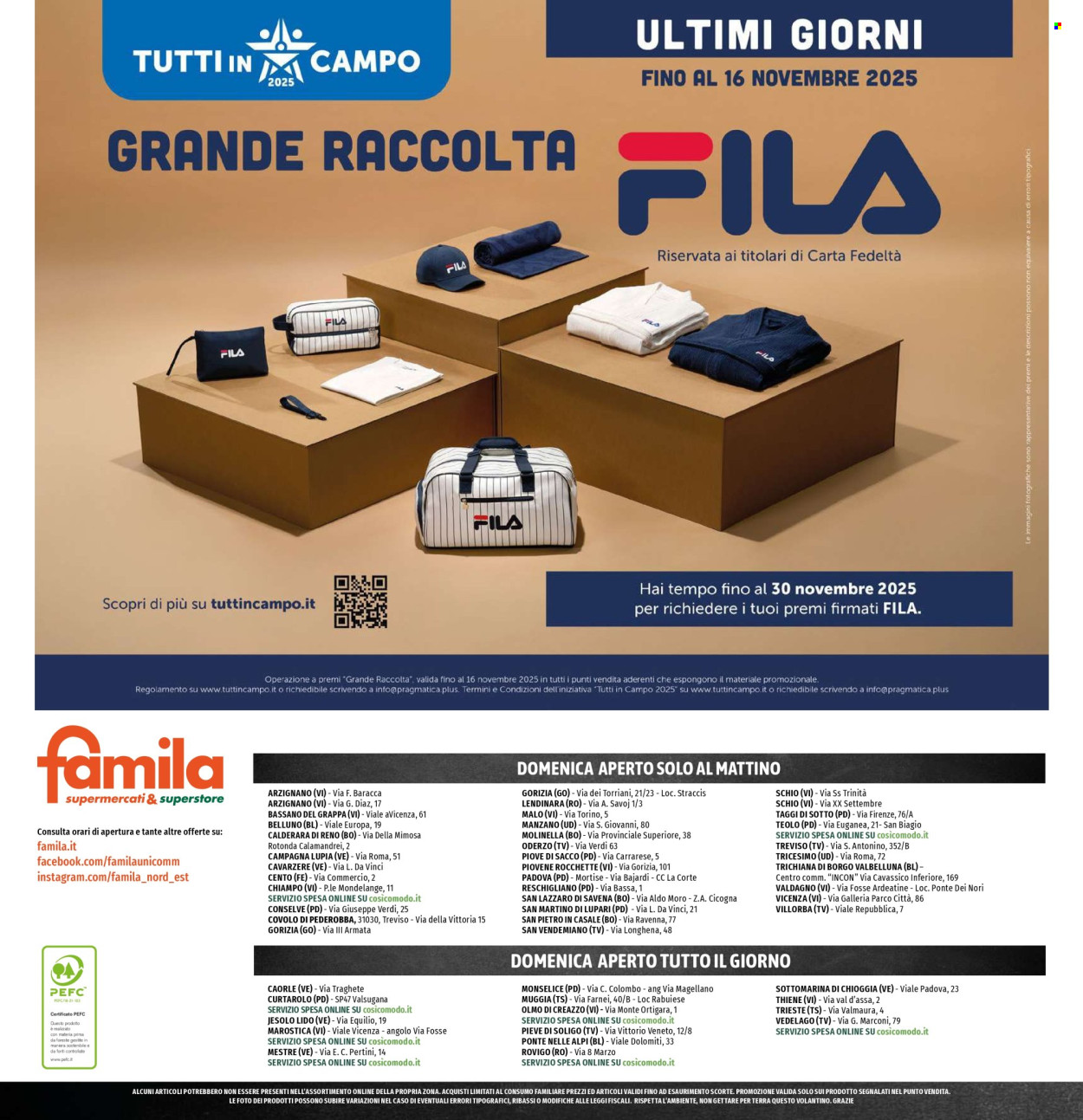 Volantino Famila - 30/10/2025 - 12/11/2025. Pagina 24