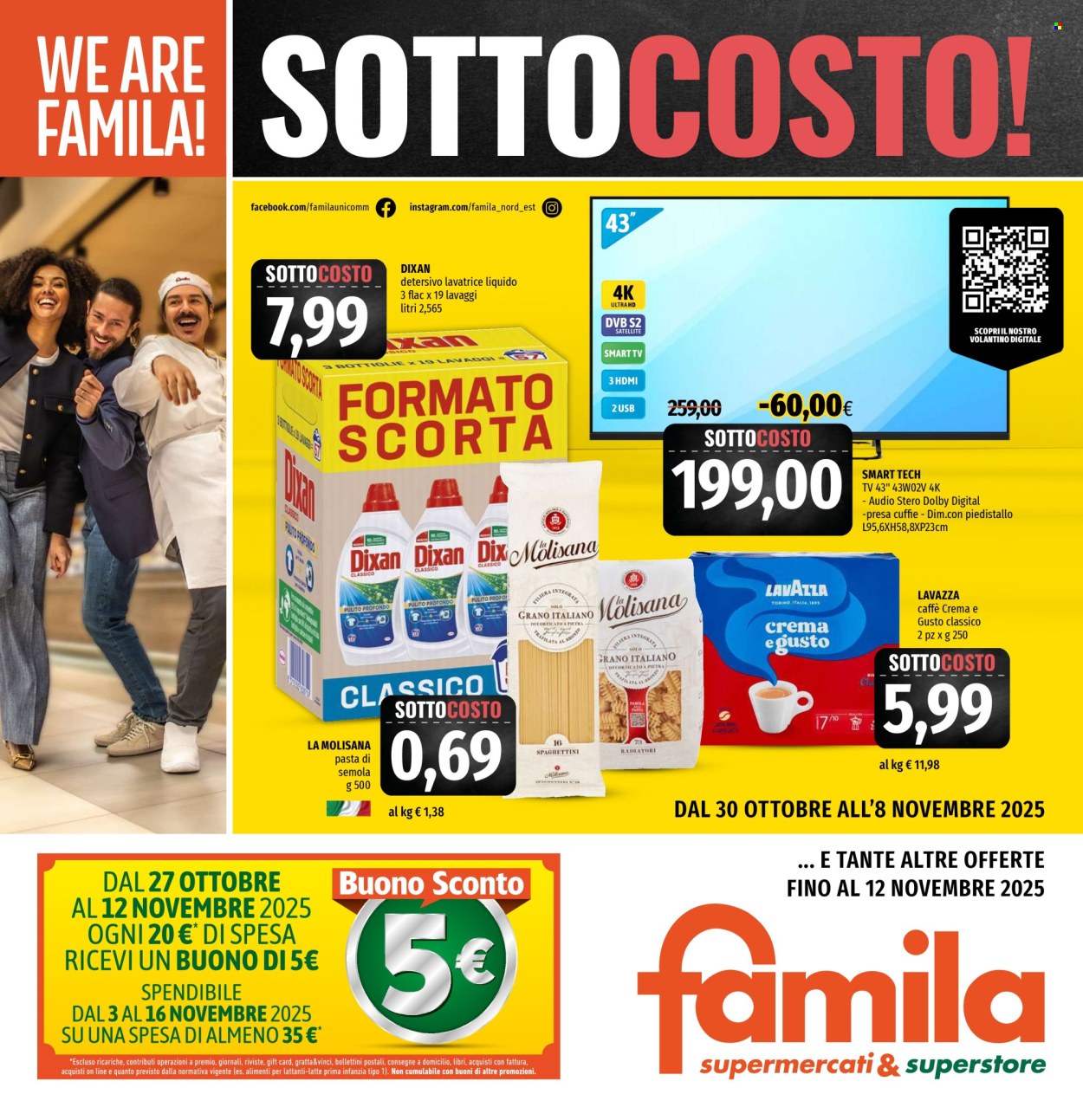 Volantino Famila - 30/10/2025 - 12/11/2025. Pagina 1