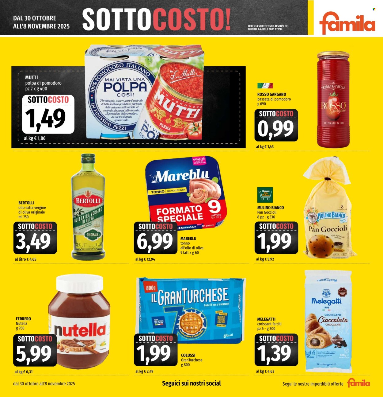 Volantino Famila - 30/10/2025 - 12/11/2025. Pagina 3