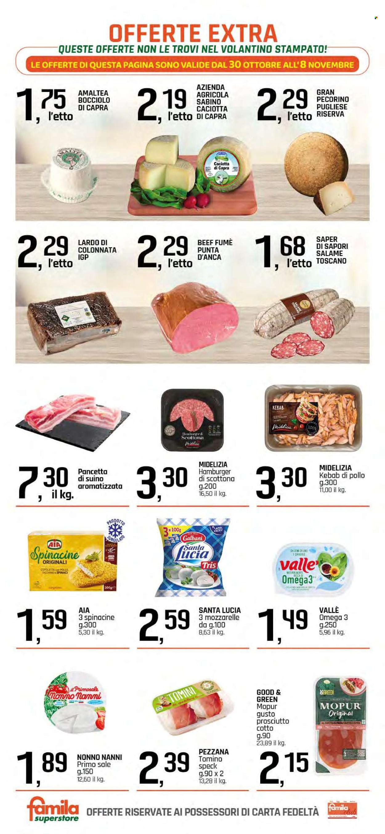Volantino Famila - 30/10/2025 - 8/11/2025. Pagina 18