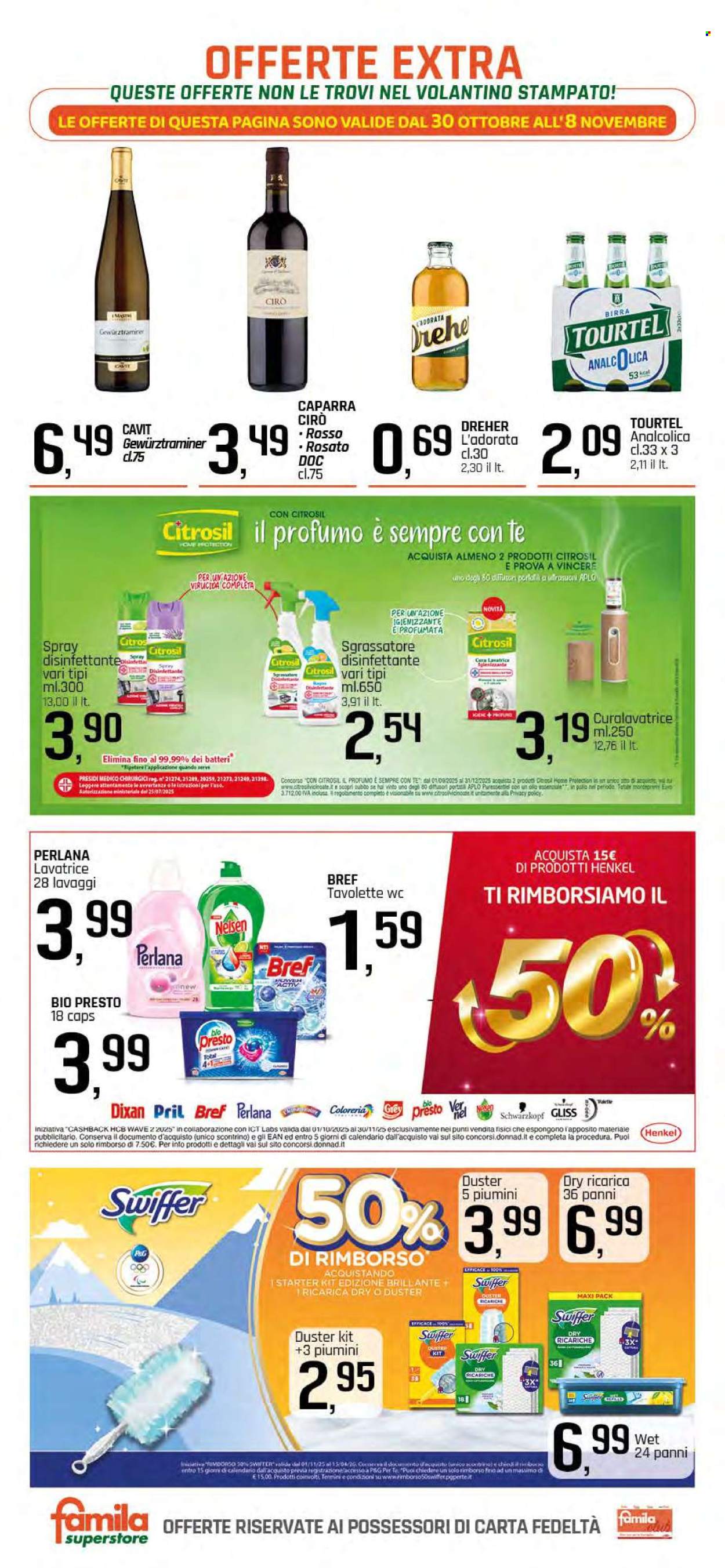 Volantino Famila - 30/10/2025 - 8/11/2025. Pagina 25