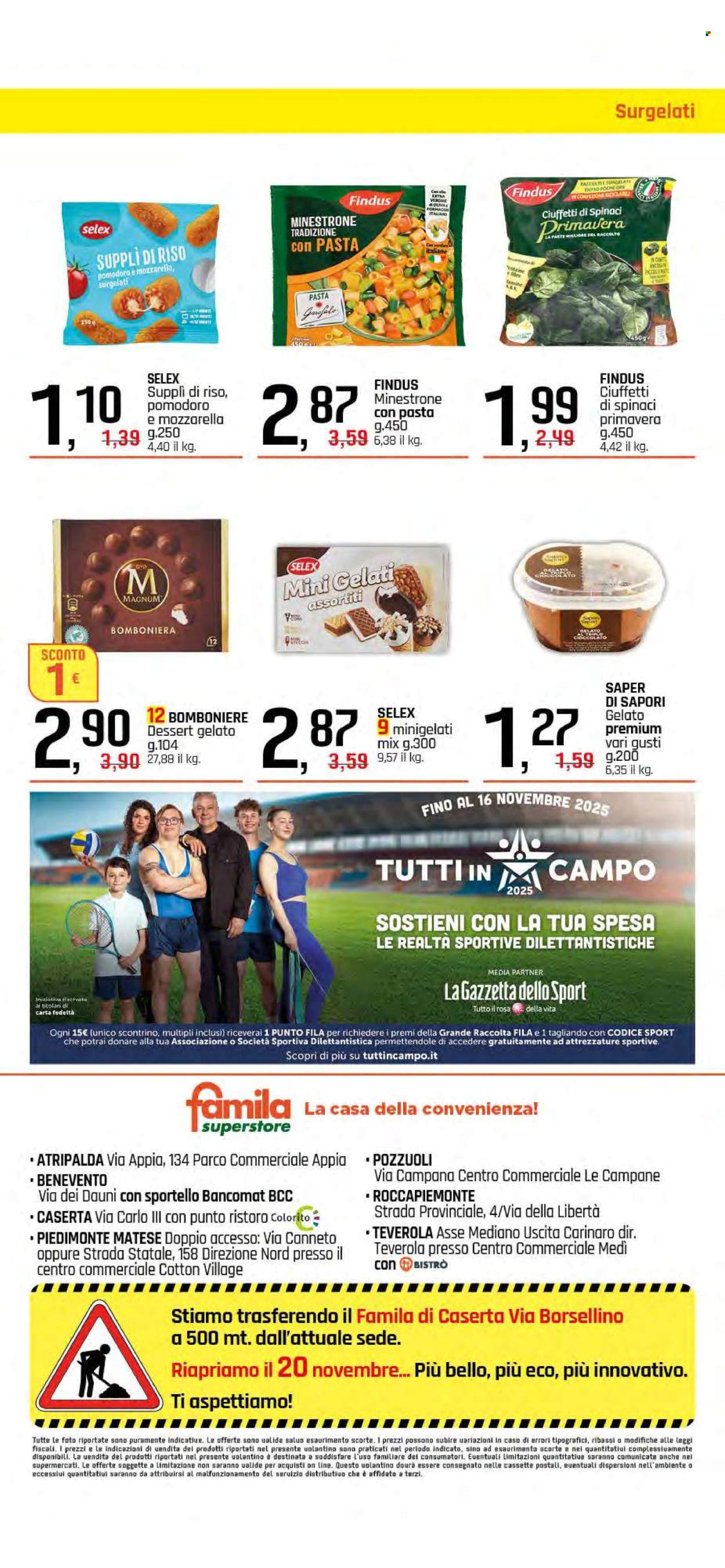 Volantino Famila - 30/10/2025 - 8/11/2025. Pagina 30