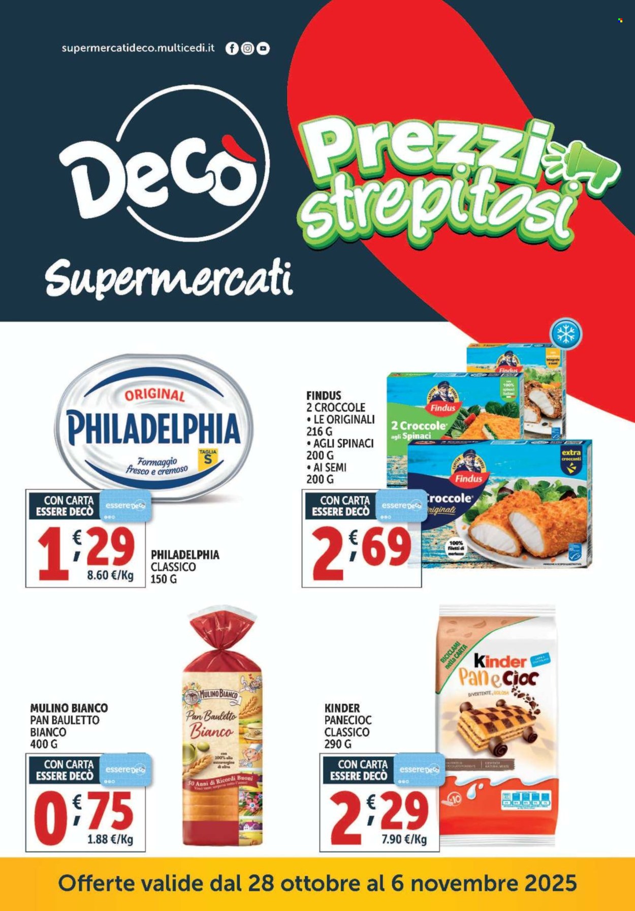 Volantino Deco - 28/10/2025 - 6/11/2025. Pagina 1