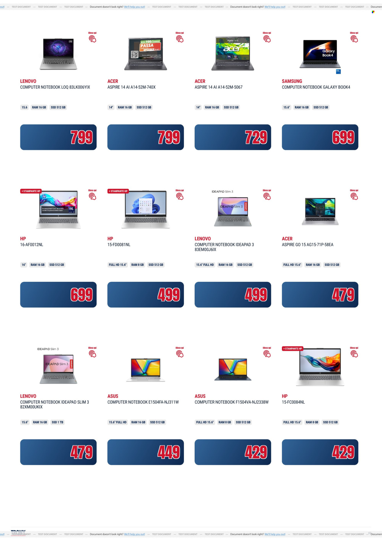 Volantino Trony - 30/10/2025 - 24/11/2025. Pagina 2