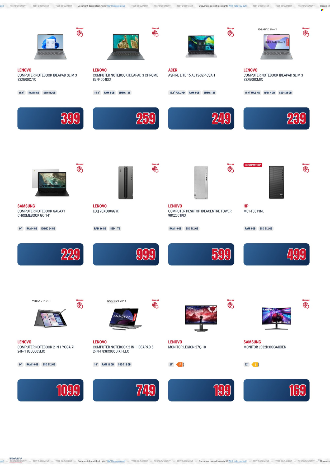 Volantino Trony - 30/10/2025 - 24/11/2025. Pagina 3