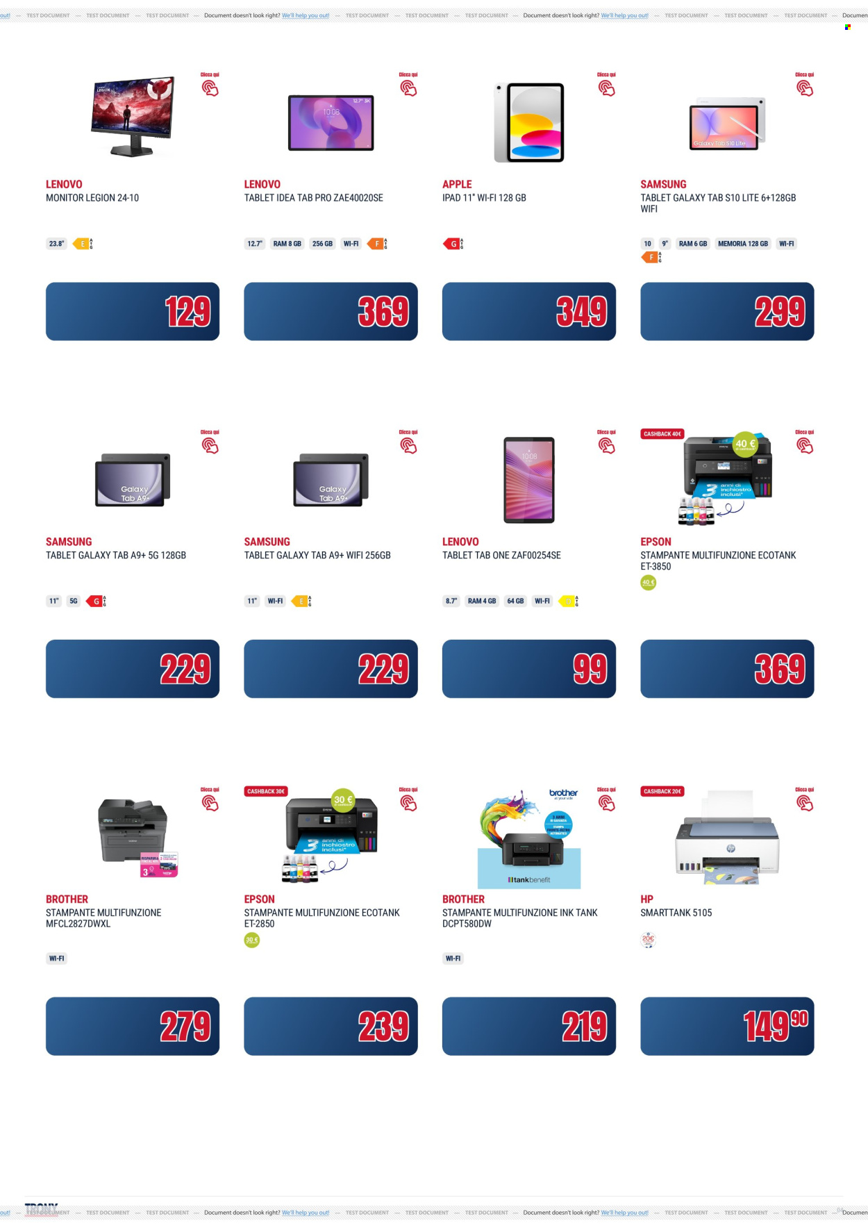 Volantino Trony - 30/10/2025 - 24/11/2025. Pagina 4