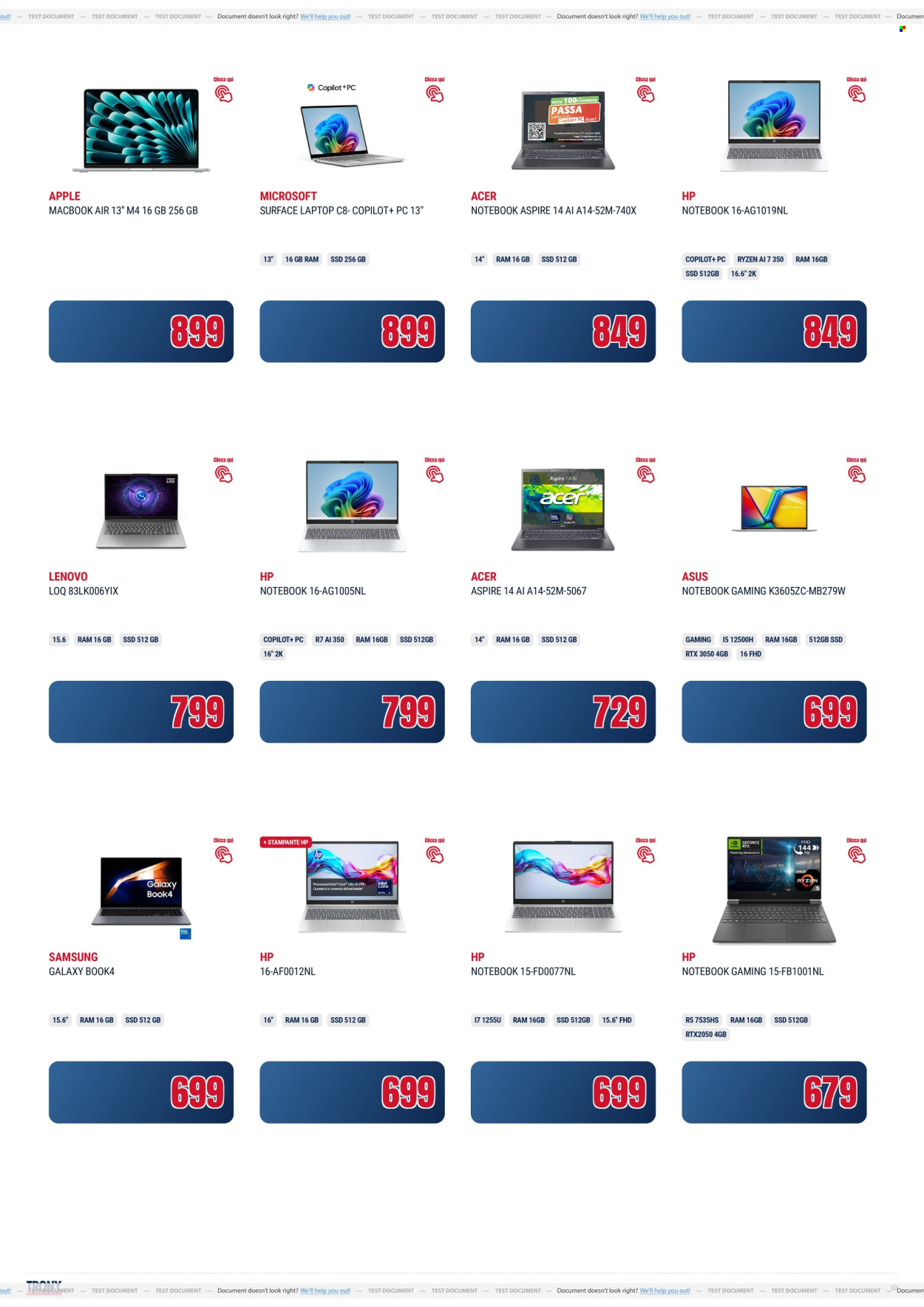 Volantino Trony - 30/10/2025 - 24/11/2025. Pagina 2