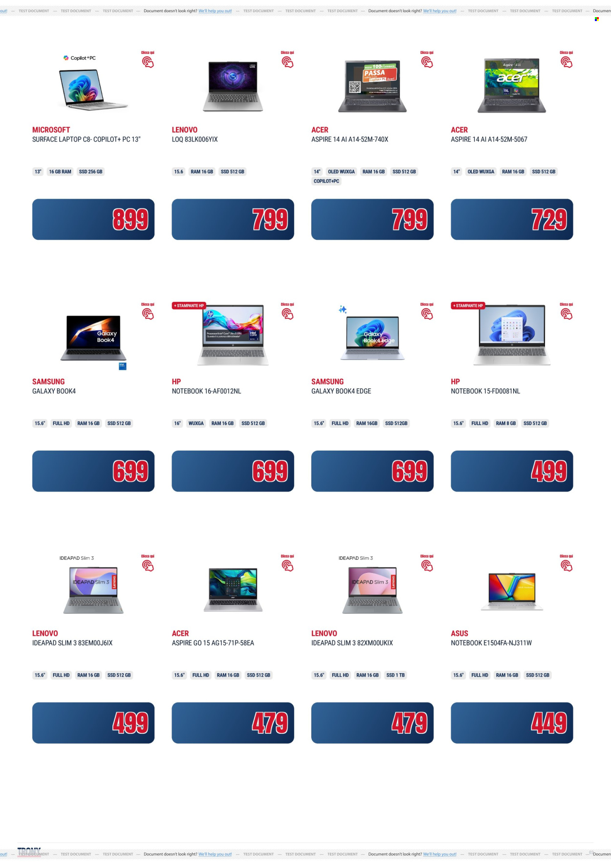 Volantino Trony - 30/10/2025 - 24/11/2025. Pagina 2