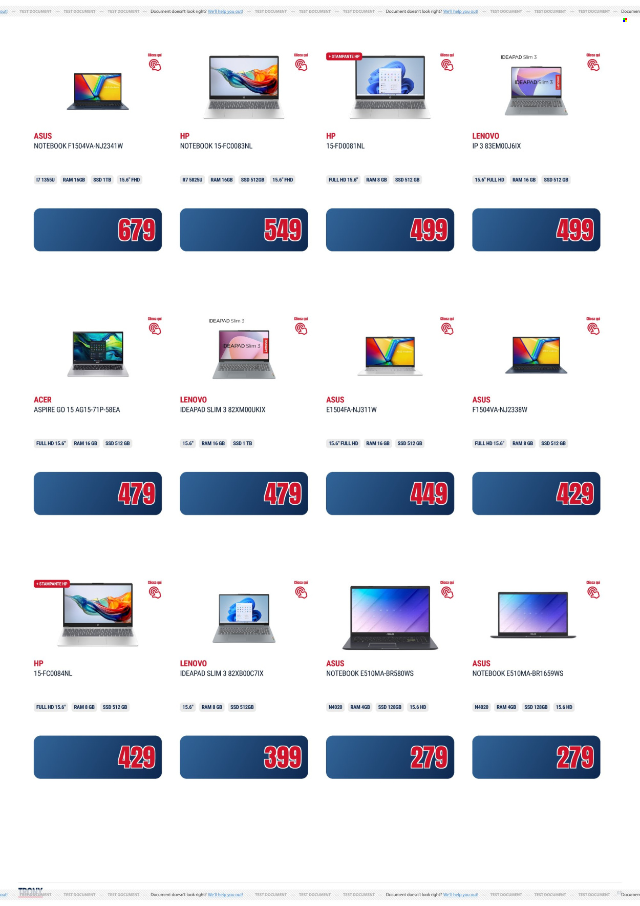 Volantino Trony - 30/10/2025 - 24/11/2025. Pagina 3