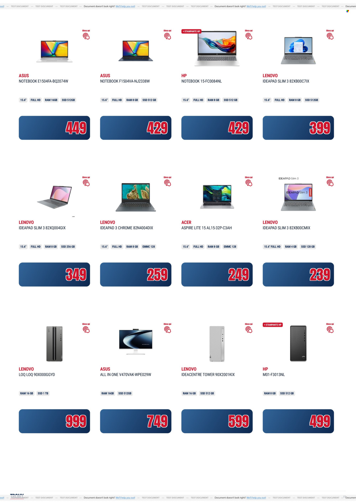 Volantino Trony - 30/10/2025 - 24/11/2025. Pagina 3