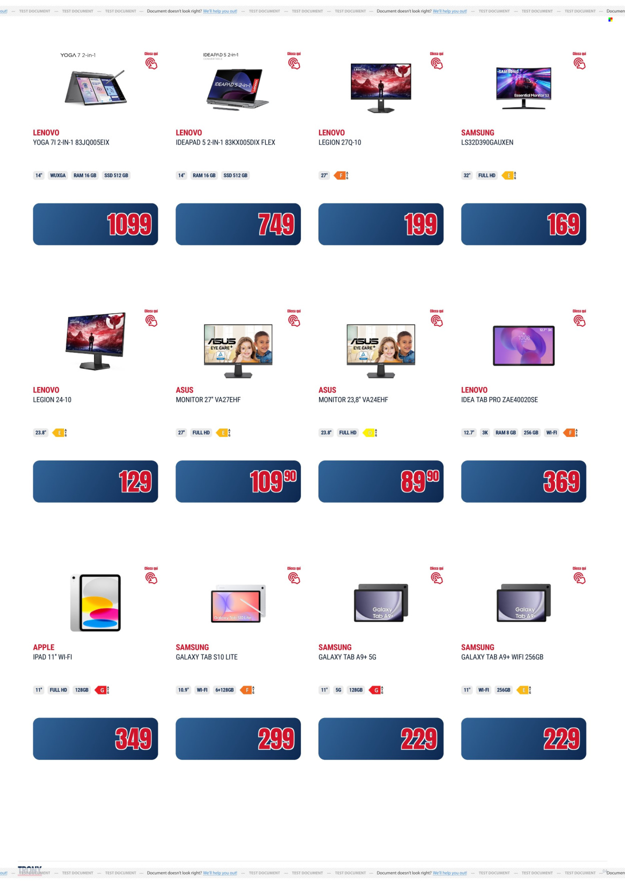 Volantino Trony - 30/10/2025 - 24/11/2025. Pagina 4