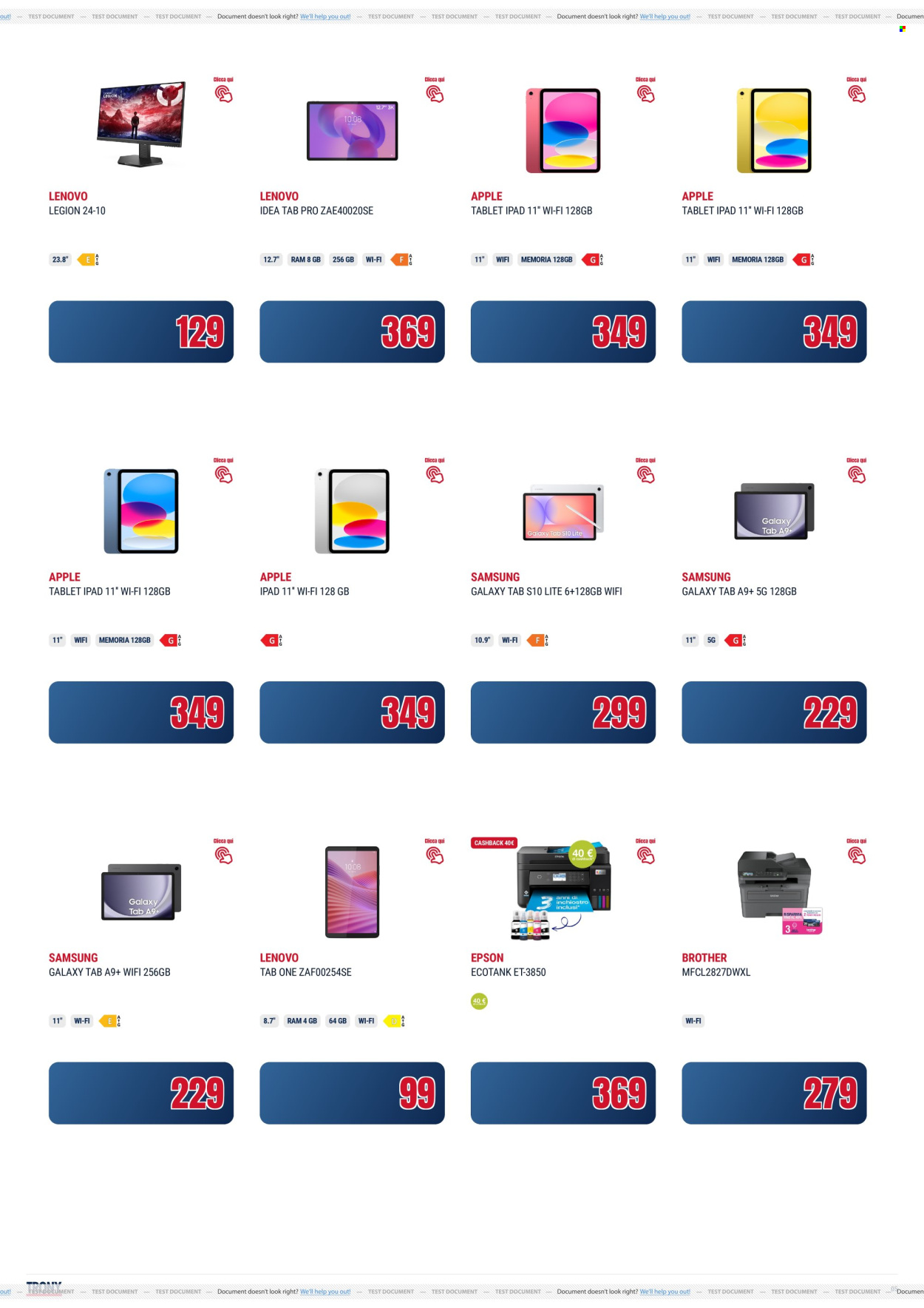 Volantino Trony - 30/10/2025 - 24/11/2025. Pagina 5